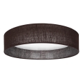 Brilagi - LED-dæmpbar loftlampe VELVET SMARTIX STARS LED/24W/230V 3000-6000K Ø 45 cm brun Wi-Fi Tuya Beacon + fjernbetjening