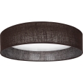 Brilagi - LED-dæmpbar loftlampe VELVET SMARTIX STARS LED/24W/230V 3000-6000K Ø 45 cm brun Wi‑Fi Tuya Beacon + fjernbetjening
