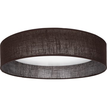 Brilagi - LED-dæmpbar loftlampe VELVET SMARTIX STARS LED/24W/230V 3000-6000K Ø 45 cm brun Wi‑Fi Tuya Beacon + fjernbetjening