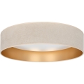 Brilagi - LED-dæmpbar loftlampe VELVET SMARTIX STARS LED/24W/230V 3000-6000K Ø 45 cm cremefarvet/guld Wi-Fi Tuya Beacon + fjernbetjening
