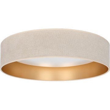Brilagi - LED-dæmpbar loftlampe VELVET SMARTIX STARS LED/24W/230V 3000-6000K Ø 45 cm cremefarvet/guld Wi-Fi Tuya Beacon + fjernbetjening