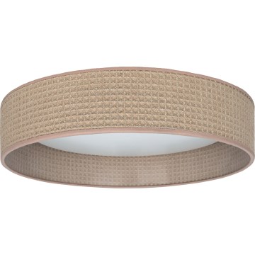 Brilagi - LED dæmpbar loftlampe VELVET SMARTIX STARS LED/36W/230V 3000-6000K Ø 55 cm beige Wi-Fi Tuya Beacon + fjernbetjening