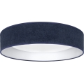 Brilagi - LED-dæmpbar loftlampe VELVET SMARTIX STARS LED/36W/230V 3000-6000K Ø 55 cm blå Wi-Fi Tuya Beacon + fjernbetjening