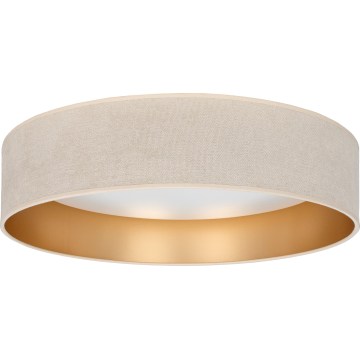 Brilagi - LED-dæmpbar loftlampe VELVET SMARTIX STARS LED/36W/230V 3000-6000K Ø 55 cm creme/guld Wi-Fi Tuya Beacon + fjernbetjening