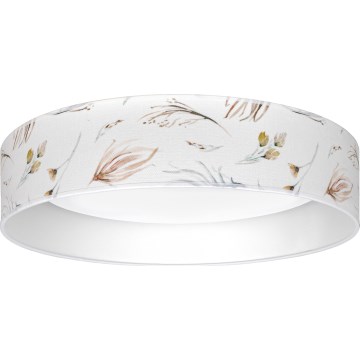 Brilagi - LED dæmpbar loftlampe VELVET SMARTIX STARS LED/36W/230V 3000-6000K Ø 55 cm hvid/blomster Wi-Fi Tuya Beacon + fjernbetjening