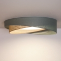 BRILAGI - LED Dæmpbar loftlampe VELVET TWIST LED/36W/230V 3000-6000K Ø 65 cm Wi-Fi Tuya Beacon grøn/beige + fjernbetjening