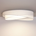 BRILAGI - LED dæmpbar loftlampe VELVET TWIST LED/36W/230V 3000-6000K Ø 65 cm Wi-Fi Tuya Beacon hvid + fjernbetjening