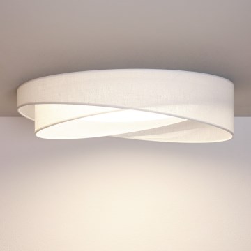 BRILAGI - LED dæmpbar loftlampe VELVET TWIST LED/36W/230V 3000-6000K Ø 65 cm Wi-Fi Tuya Beacon hvid + fjernbetjening