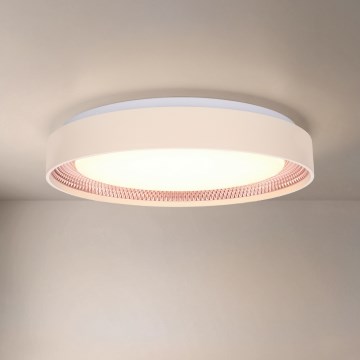 Brilagi - LED dæmpbar loftlampe WALDO LED/48W/230V 3000–6500K Ø 40 cm beige/guld + fjernbetjening