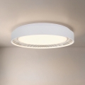 Brilagi - LED dæmpbar loftlampe WALDO LED/48W/230V 3000-6500K Ø 40 cm hvid/sølv + fjernbetjening