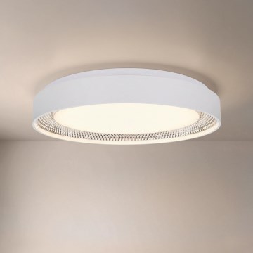 Brilagi - LED dæmpbar loftlampe WALDO LED/48W/230V 3000-6500K Ø 40 cm hvid/sølv + fjernbetjening