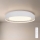 Brilagi - LED dæmpbar loftlampe WALDO LED/48W/230V 3000-6500K Ø 40 cm hvid/sølv + fjernbetjening