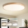 Brilagi - LED-dæmpbar loftlampe WOODLINE LED/128W/230V 3000-6000K eg Ø 100 cm + fjernbetjening