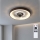 Brilagi - LED-dæmpbar loftventilator LED/34W/230V Ø 46 cm brun + fjernbetjening