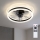 Brilagi - LED-dæmpbar loftventilator LED/62W/230V 3000-6500K Ø 50 cm sort + fjernbetjening