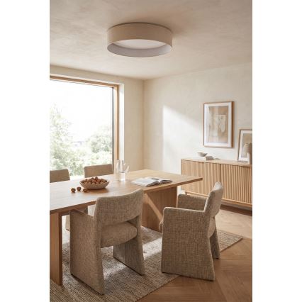 Brilagi - LED dæmpbar loftlampe VELVET SMARTIX STARS LED/24W/230V 3000-6000K Ø 45 cm cremefarvet Wi-Fi Tuya Beacon + fjernbetjening