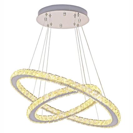Brilagi - LED-dæmpbar lysekrone på wire COSMOWAVE LED/115W/230V 3000-6500K + fjernbetjening