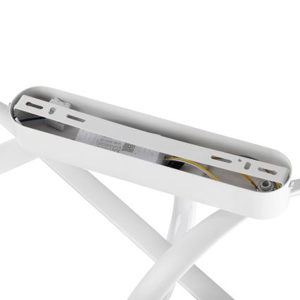 Brilagi - LED dæmpbar loftlampe TWISTER LED/60W/230V 3000-6000K hvid + fjernbetjening