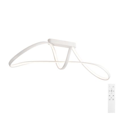Brilagi - LED dæmpbar loftlampe TWISTER LED/60W/230V 3000-6000K hvid + fjernbetjening