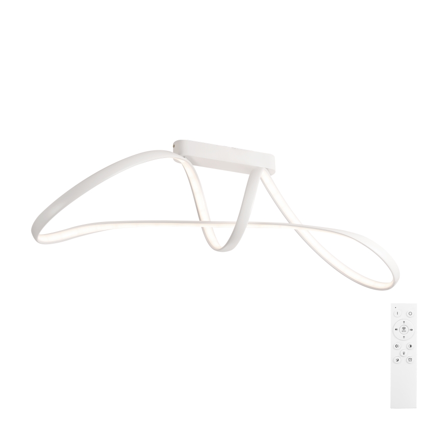 Brilagi - LED dæmpbar loftlampe TWISTER LED/60W/230V 3000-6000K hvid + fjernbetjening