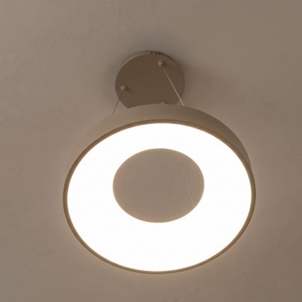 BRILAGI - Dæmpbar LED-pendel på wire FALCON II LED/67W/230V 3000-6500K Ø 40 cm beige + fjernbetjening