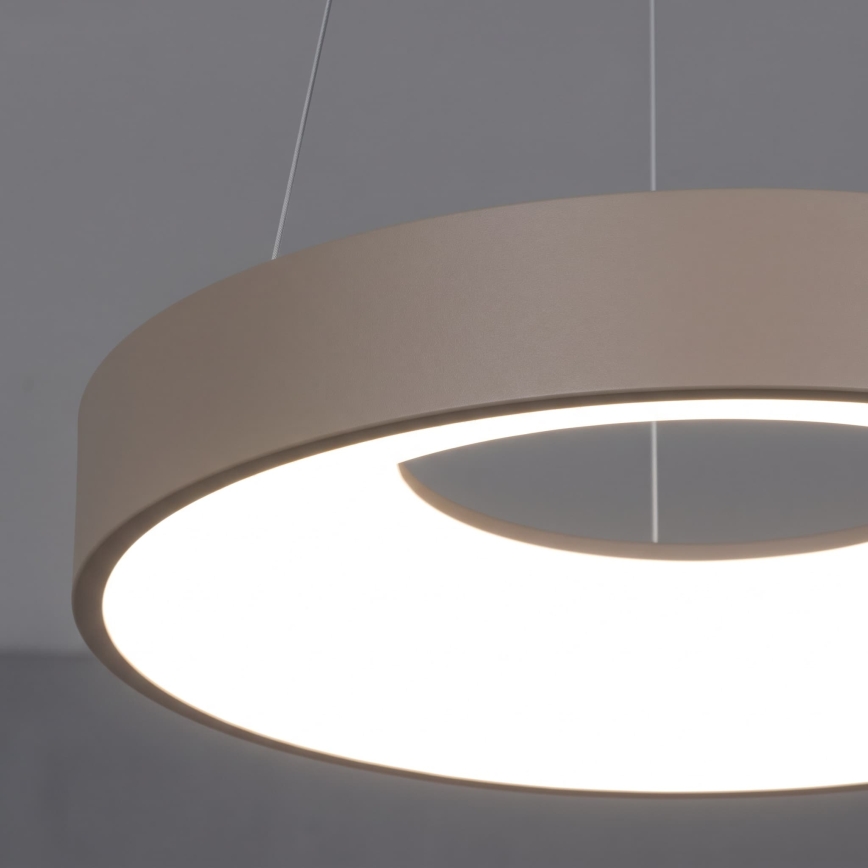 BRILAGI - Dæmpbar LED-pendel på wire FALCON II LED/67W/230V 3000-6500K Ø 40 cm beige + fjernbetjening