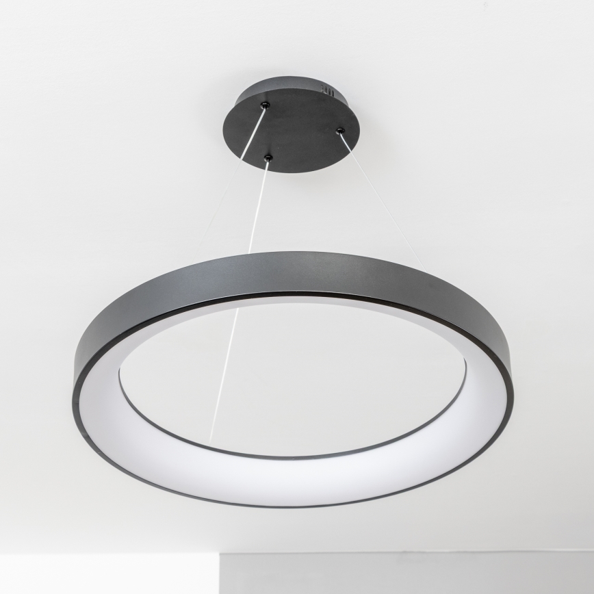 BRILAGI - Dæmpbar LED-pendel med wireophæng FALCON II LED/99W/230V 3000-6500K Ø 60 cm sort + fjernbetjening
