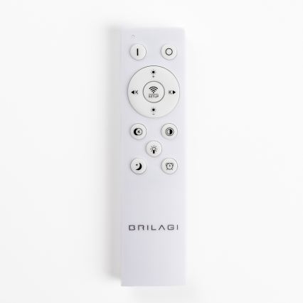 BRILAGI - Dæmpbar LED-pendel med wireophæng FALCON II LED/99W/230V 3000-6500K Ø 60 cm sort + fjernbetjening