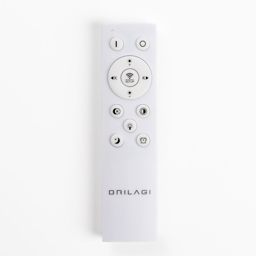 BRILAGI - Dæmpbar LED-pendel med wireophæng FALCON II LED/99W/230V 3000-6500K Ø 60 cm sort + fjernbetjening