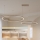 Brilagi - LED dæmpbar pendel med wire PORTOFINO LED/98W/230V 3000-6000K beige + fjernbetjening