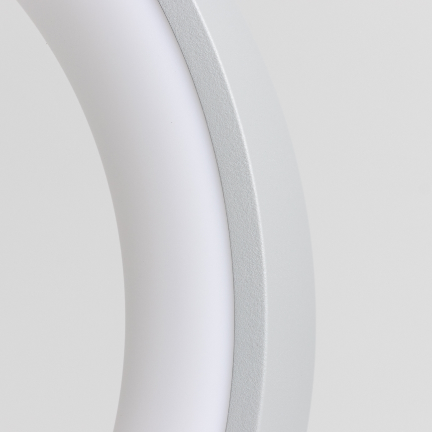 Brilagi - Dæmpbar LED-pendel med wireophæng FALCON LED/80W/230V 3000-6500K Ø 60 cm grå + fjernbetjening