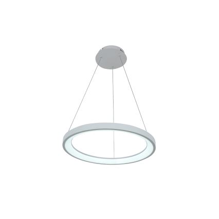 Brilagi - LED dæmpbar pendel på wire FALCON SLIM LED/42W/230V 3000-6500K Ø 50 cm hvid + fjernbetjening