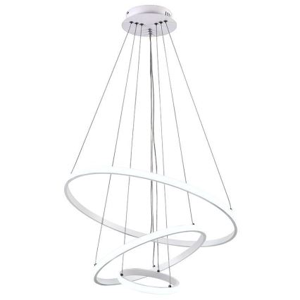 Brilagi - Dæmpbar LED-pendel på wire CIRCLE LED/90W/230V 3000-6500K Ø 60 cm + fjernbetjening