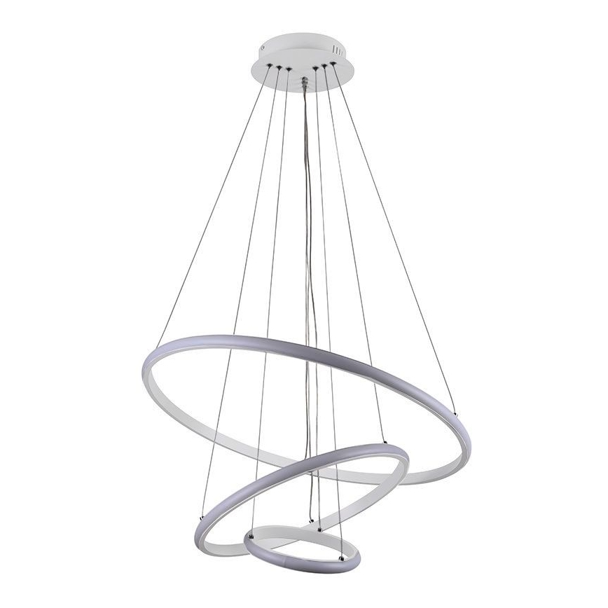 Brilagi - Dæmpbar LED-pendel på wire CIRCLE LED/90W/230V 3000-6500K Ø 60 cm + fjernbetjening