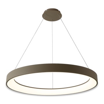 BRILAGI - LED-dæmpbar pendel på wire FALCON II LED/108W/230V 3000-6500K Ø 80 cm beige + fjernbetjening