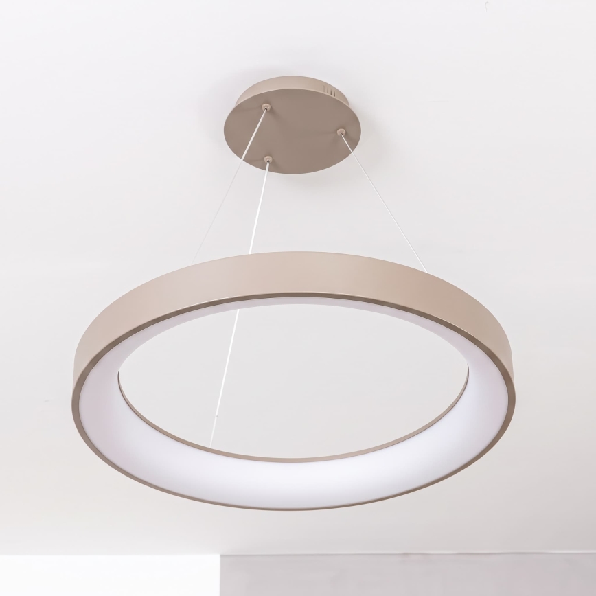 BRILAGI - LED Dæmpbar pendel på wire FALCON II LED/99W/230V 3000-6500K Ø 60 cm beige + fjernbetjening