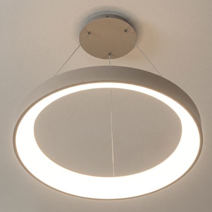 BRILAGI - LED Dæmpbar pendel på wire FALCON II LED/99W/230V 3000-6500K Ø 60 cm beige + fjernbetjening
