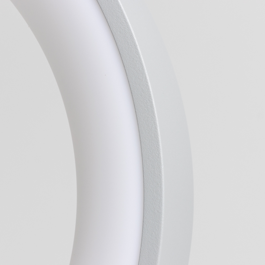 Brilagi - LED-dæmpbar pendel med wire FALCON LED/40W/230V 3000–6500K Ø 45 cm grå + fjernbetjening