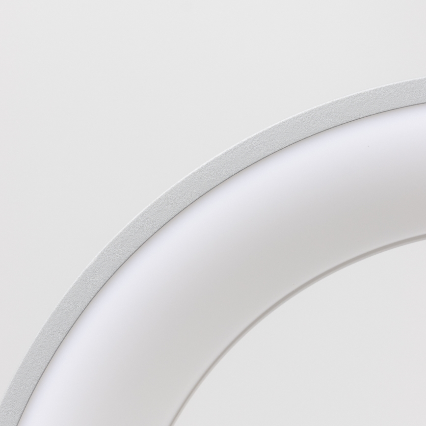 Brilagi - LED-dæmpbar pendel med wire FALCON LED/40W/230V 3000–6500K Ø 45 cm grå + fjernbetjening