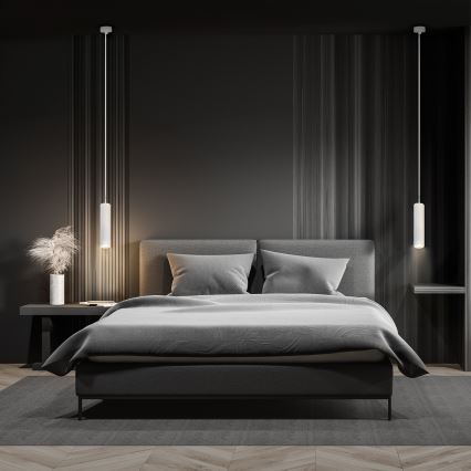 Brilagi - LED RGBW dæmpbar pendel på wire SELE 1xGU10/6W/230V 3000K hvid