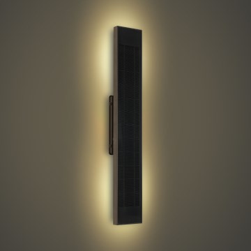 Brilagi - LED dæmpbar solcelle-væglampe SUN LED/4W/3,7V  60 cm 4000 mAh IP44