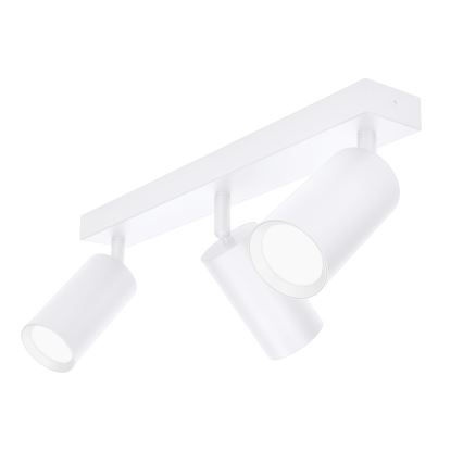 Brilagi - LED RGBW Dæmpbar spotlampe SELE 3xGU10/4,8W/230V 3000K hvid + fjernbetjening