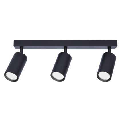 Brilagi - LED RGBW dæmpbart spot SELE 3xGU10/4,8W/230V 3000K sort + fjernbetjening