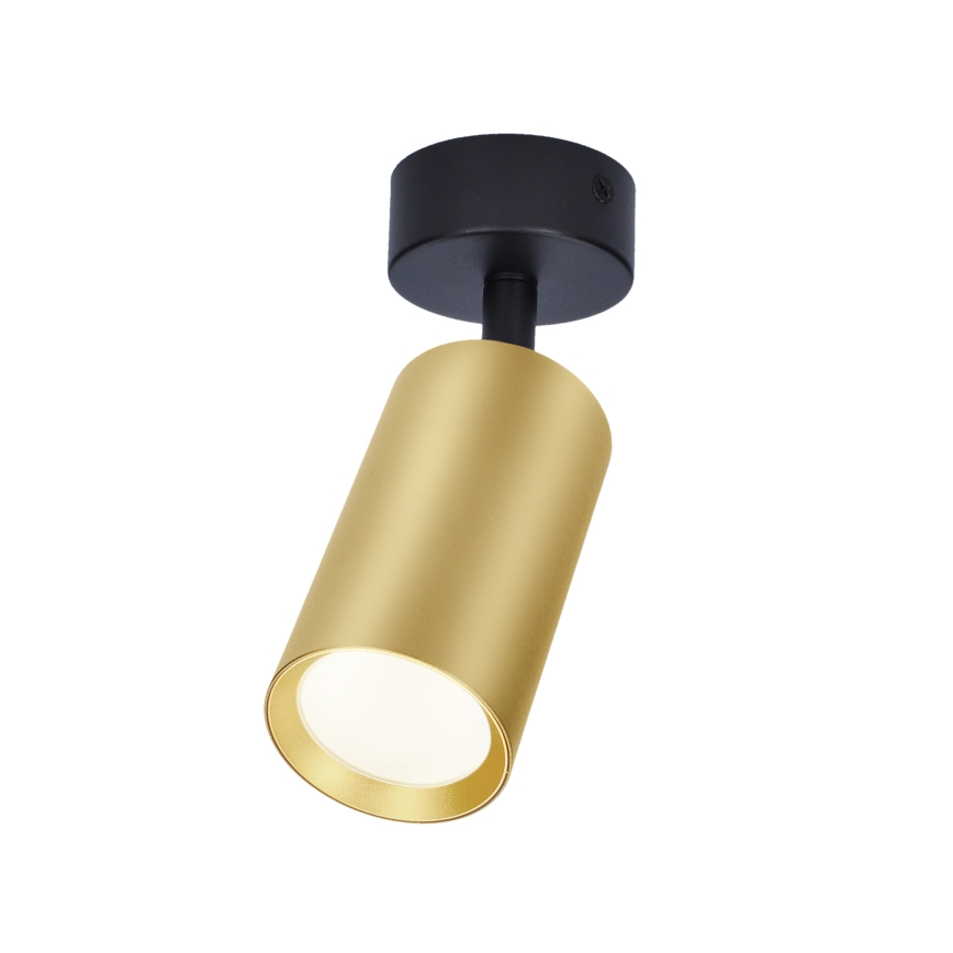 Brilagi - LED RGBW dæmpbar spotarmatur SELE GOLDEN 1xGU10/4,8W/230V 3000K sort/guld + fjernbetjening