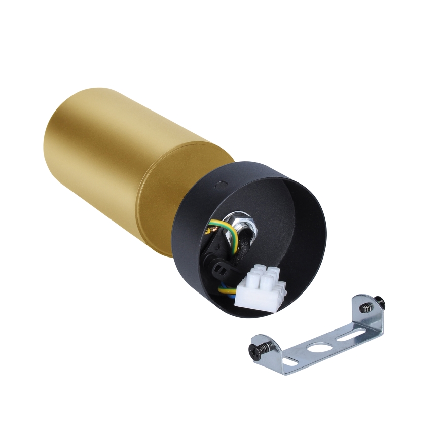 Brilagi - LED RGBW dæmpbar spotarmatur SELE GOLDEN 1xGU10/4,8W/230V 3000K sort/guld + fjernbetjening