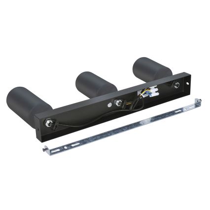 Brilagi - LED RGBW dæmpbar indbygningsspot SELE 3xGU10/4,8W/230V 3000K antracit + fjernbetjening