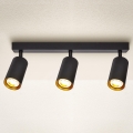 Brilagi - LED-dæmpbar spotlampe SELE 3xGU10/6,5W/230V 2700-6500K sort/guld
