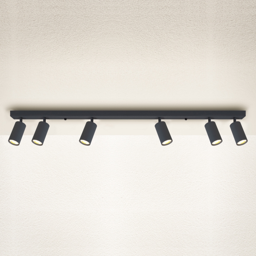 Brilagi - LED-dæmpbar spotlampe SELE 6xGU10/6,5W/230V 2700-6500K antracit