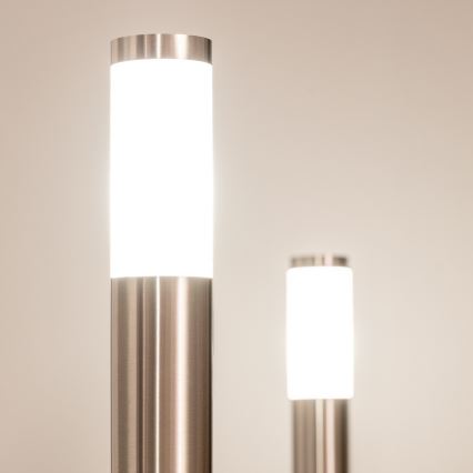 BRILAGI - LED-dæmpbar udendørslampe ELIA 1xE27/6W/230V 2700-6500K IP44 Wi-Fi 100 cm mat krom