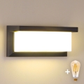 Brilagi - LED-dæmpbar udendørs væglampe BRICKY 1xE27/6W/230V 2700-6500K IP54 antracit